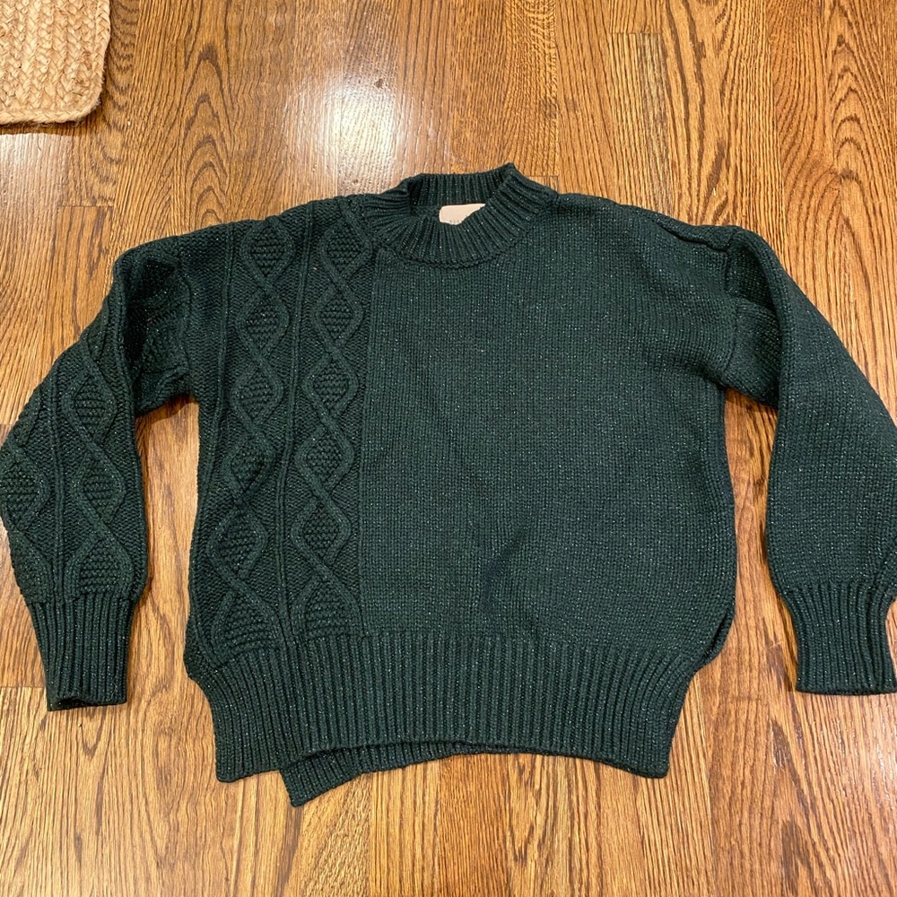 Green Pull Over Sweater